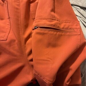 Figs Bold Orange jogger pants. Like new condition. Very comfortable
